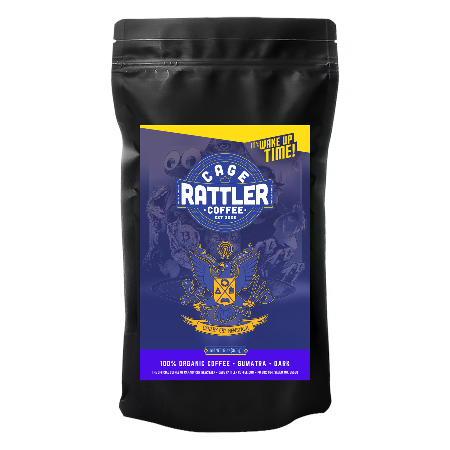 12oz Sumatra Aceh Tengah Region Organic- Roast Level: Nephilim Hunter (Dark)