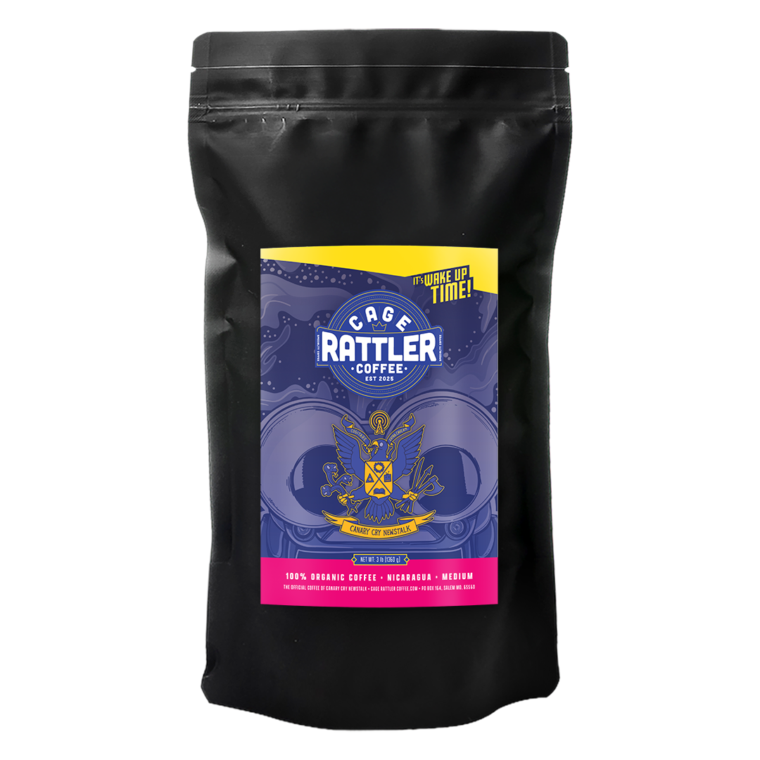 Cage Rattler Coffee Organic Coffee Nicaragua Medium