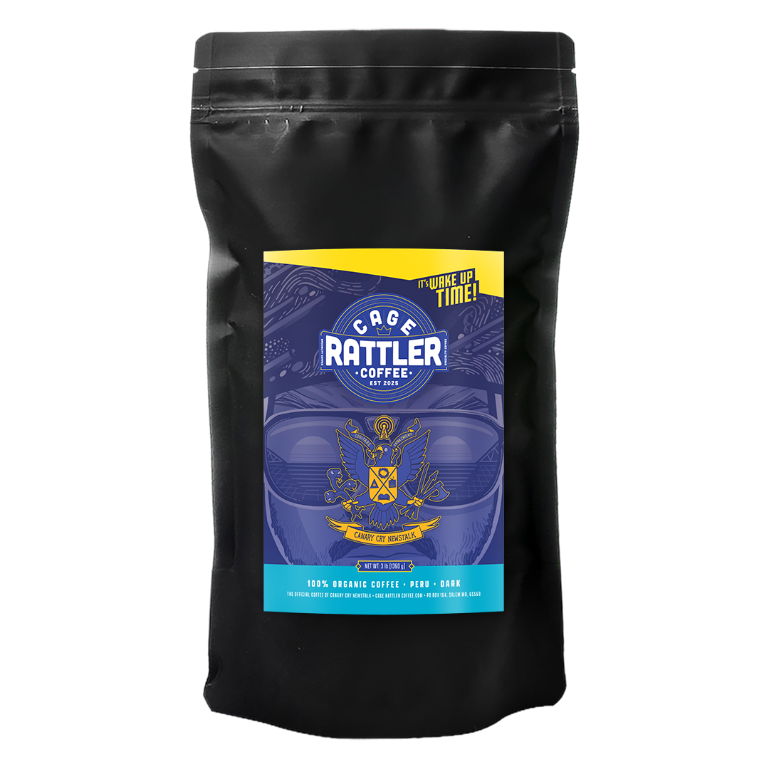 Cage Rattler Coffee Organic Coffee Peru Dark