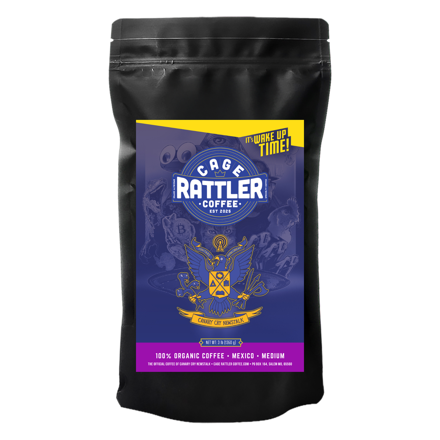 3lb Mexico Chiapas Region-Roast Level: Emu Wrangler (Medium)